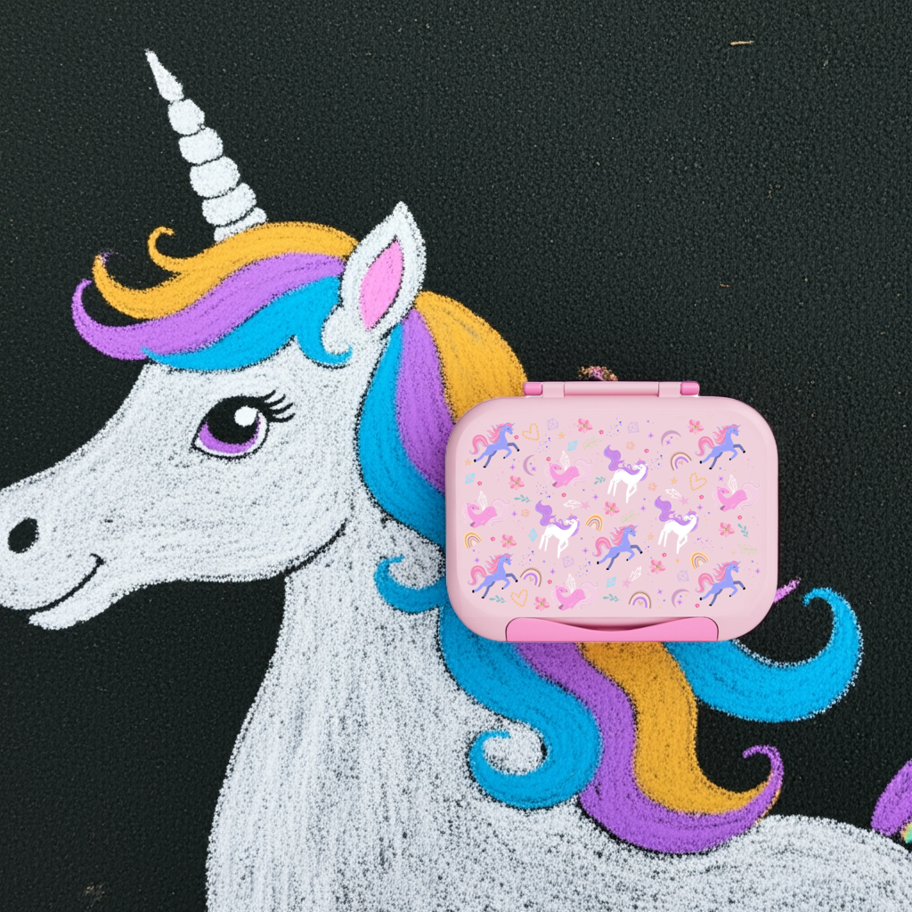 BentOH!® Smile luxe lunchdoos unicorn
