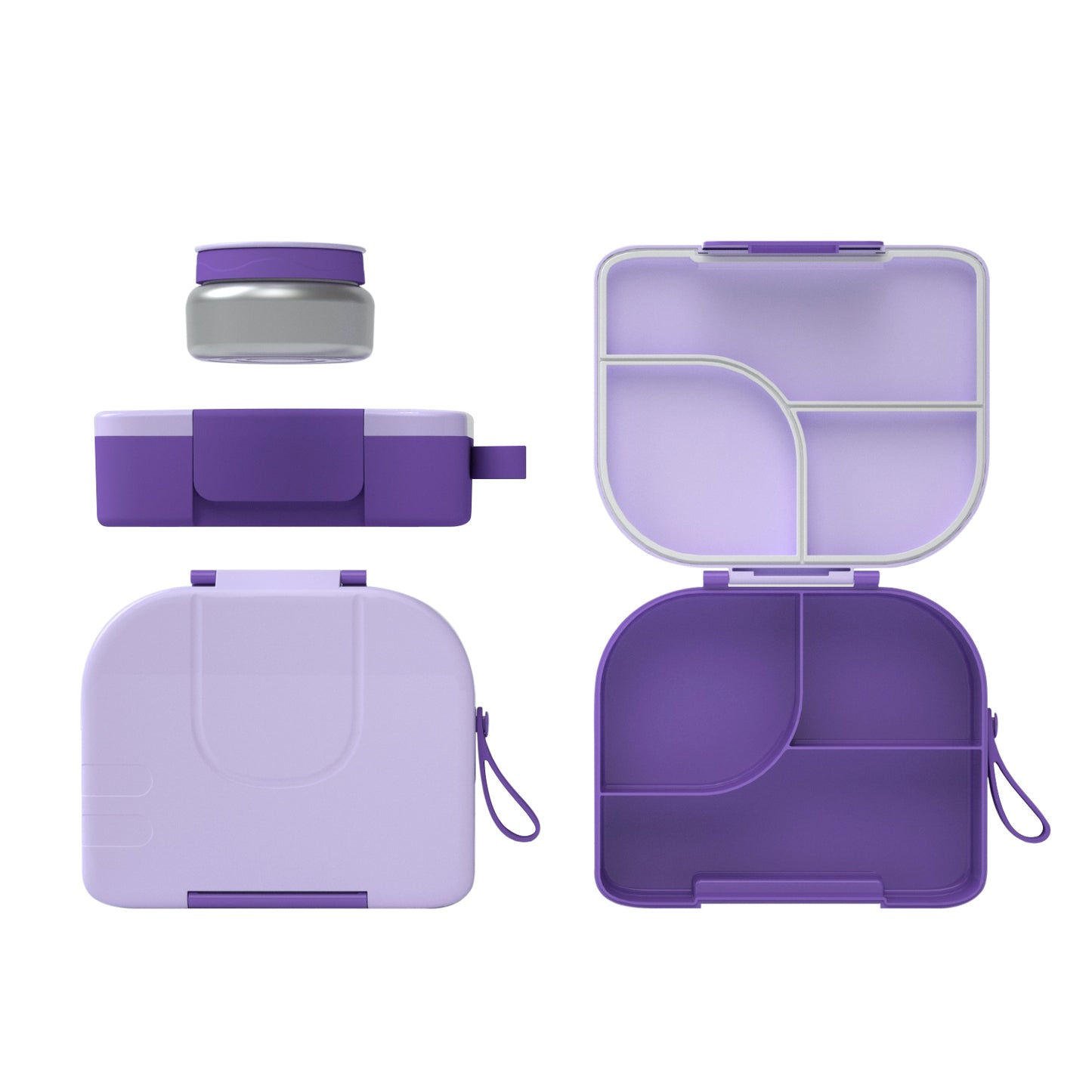 BentOH! Opitant luxe lunchdoos paars