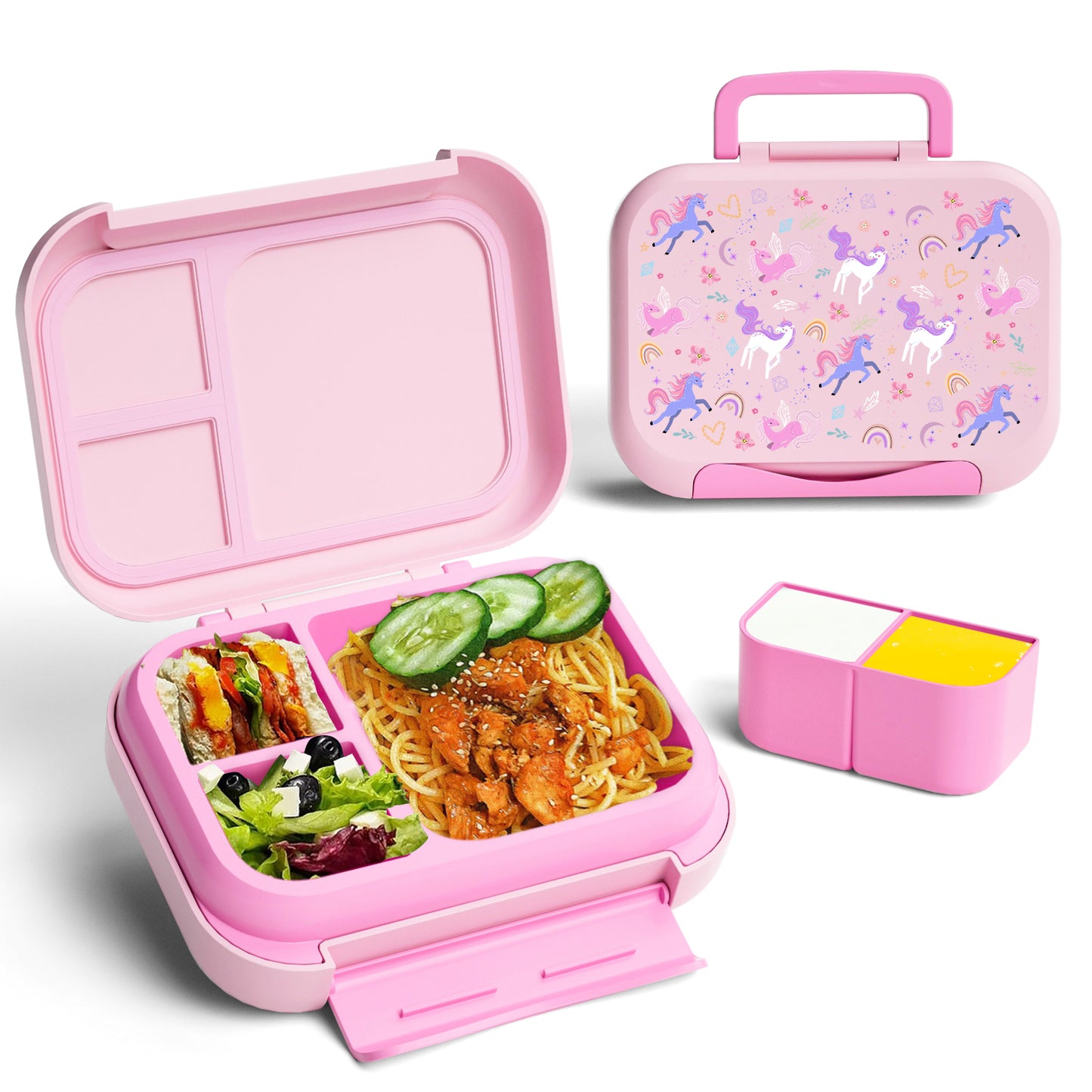 BentOH!® Smile luxe lunchdoos unicorn