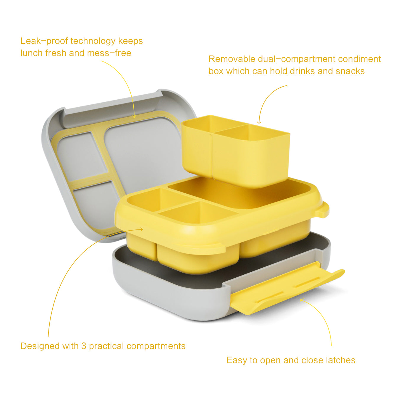 BentOH!® Smile luxe lunchdoos trucks