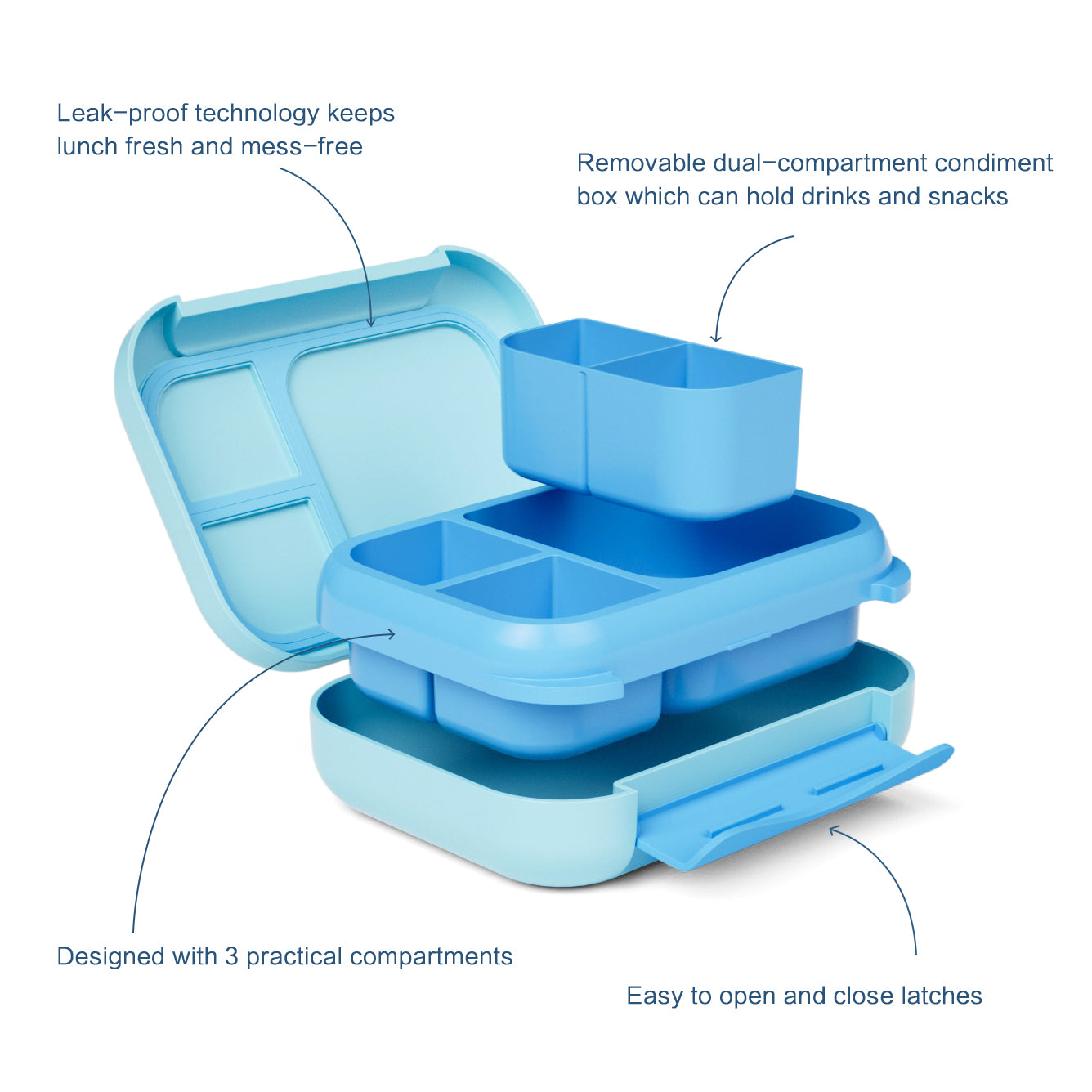 BentOH!® Smile luxe lunchdoos ruimte