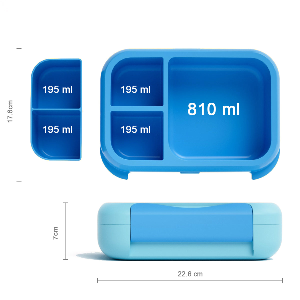 BentOH!® Smile luxe lunchdoos ruimte