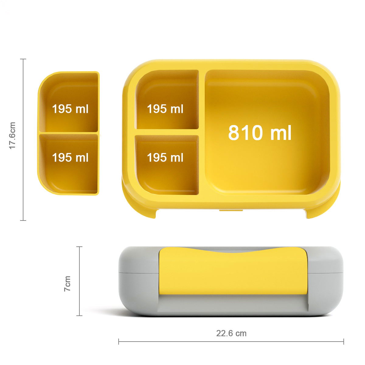 BentOH!® Smile luxe lunchdoos trucks