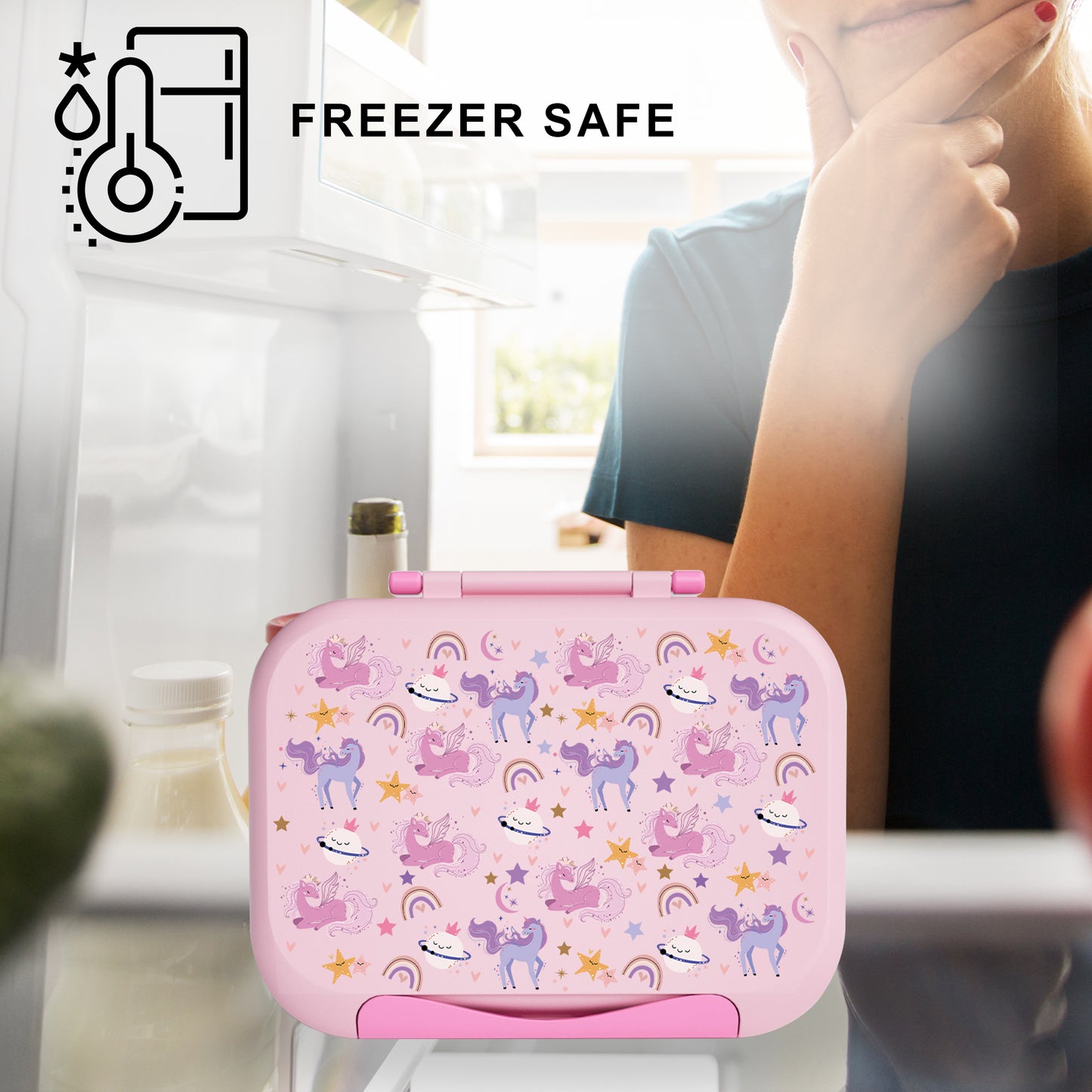 BentOH!® Smile luxe lunchdoos unicorn