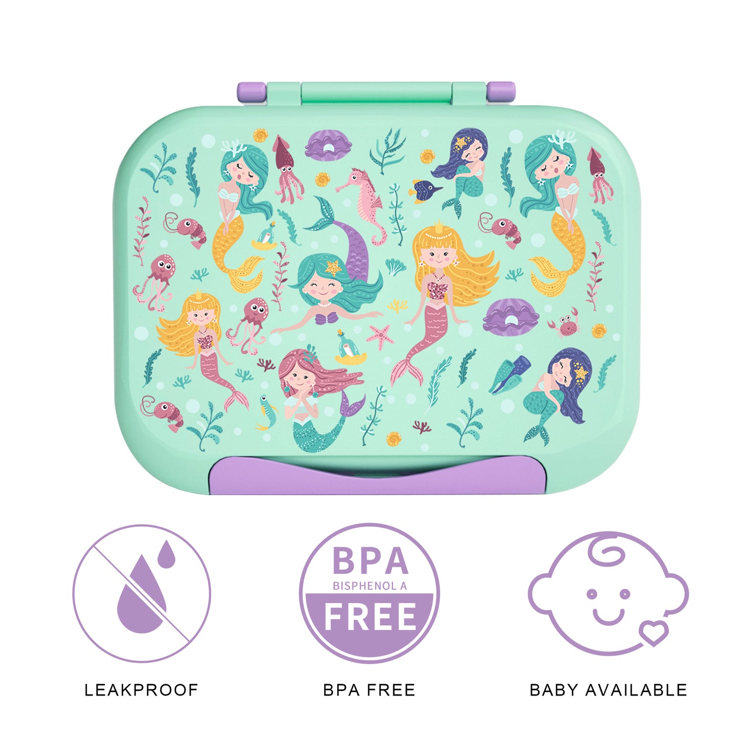 BentOH!® Smile luxe lunchdoos zeemeermin