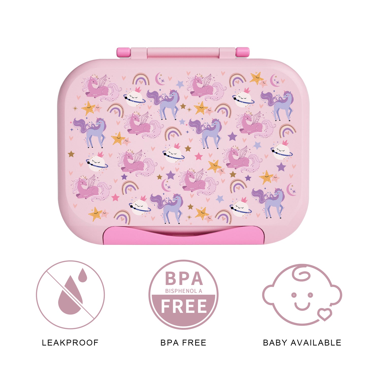 BentOH!® Smile luxe lunchdoos unicorn