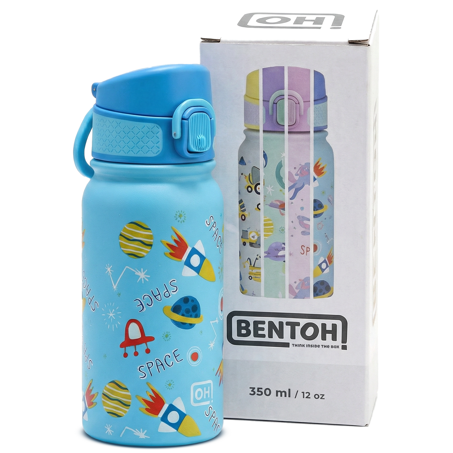BentOH® Smile luxe drinkfles 350 ml space