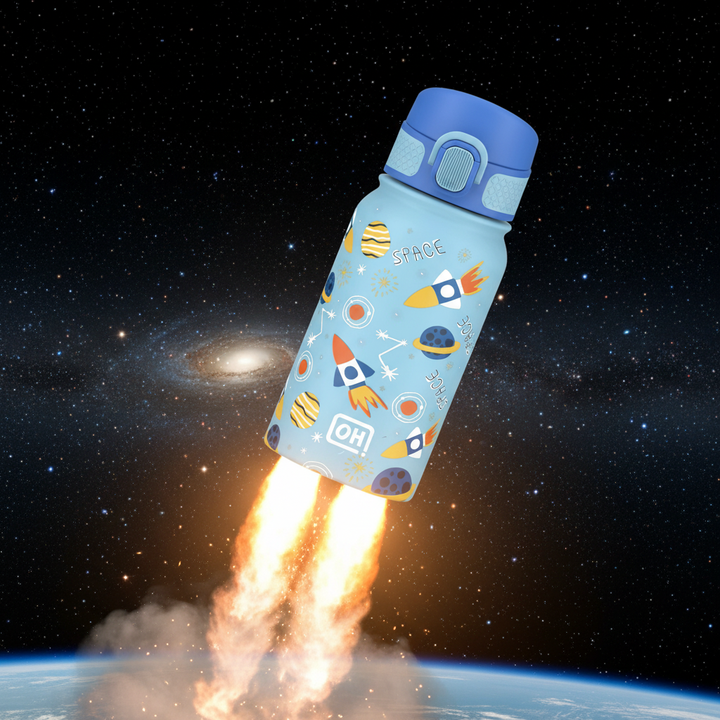 BentOH® Smile luxe drinkfles 350 ml space