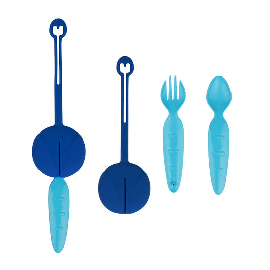 BentOH! kinderbestek blauw