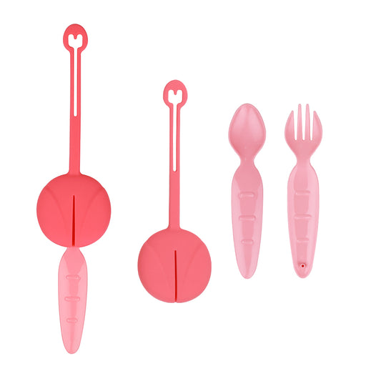 BentOH! kinderbestek roze
