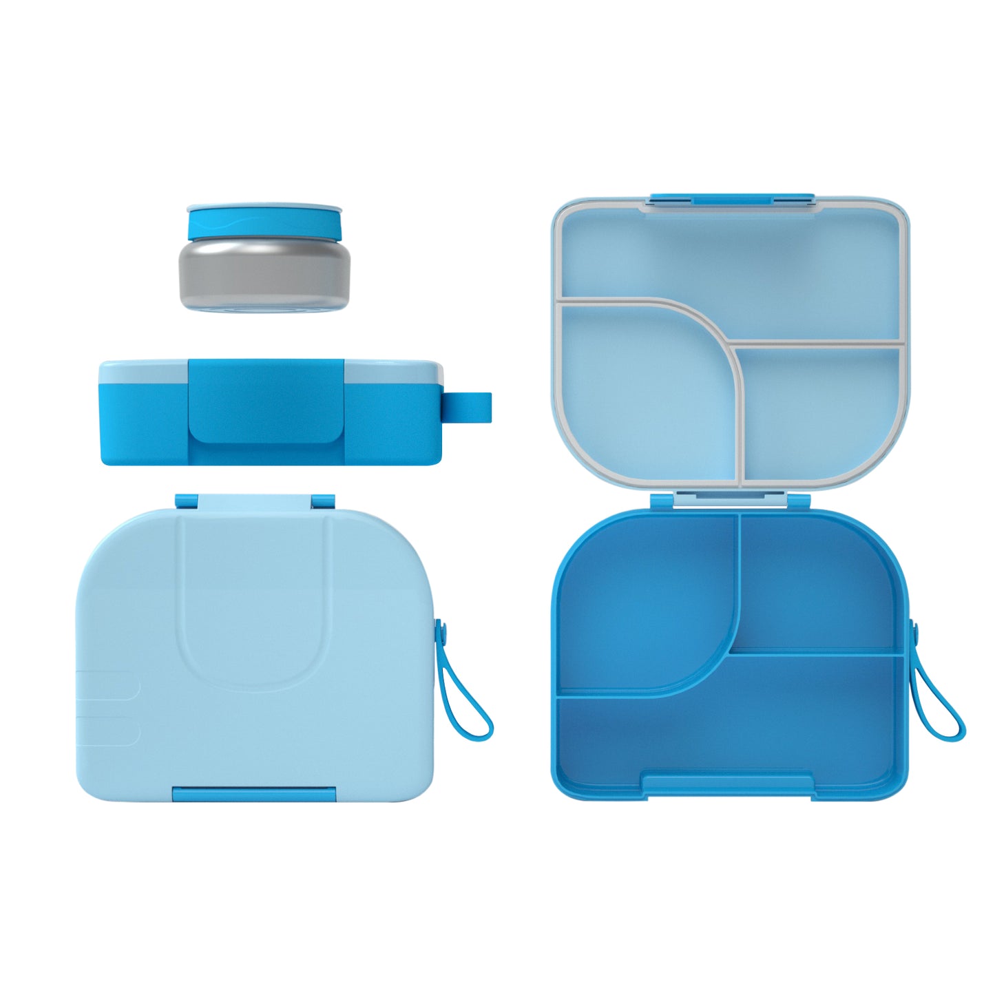 BentOH! Opitant luxe lunchdoos blauw