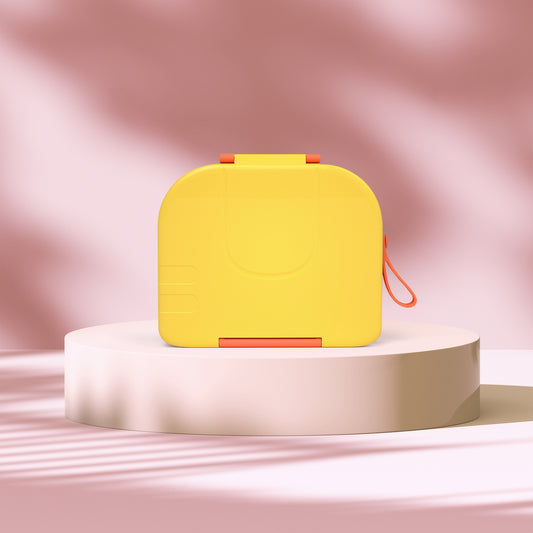 BentOH! Opitant luxe lunchdoos geel/oranje