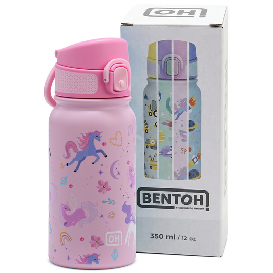 BentOH® Smile luxe drinkfles 350 ml unicorn