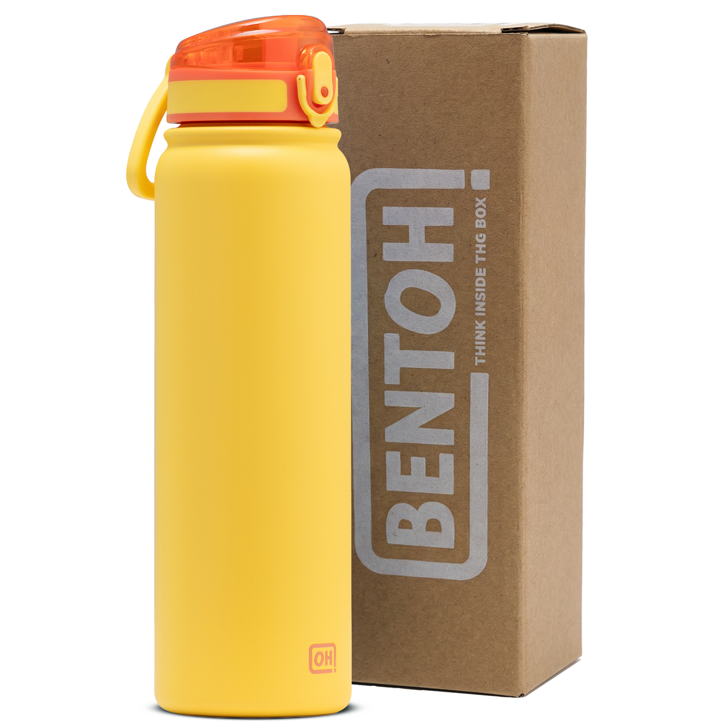 BentOH® Opitant luxe drinkfles geel/oranje 1L
