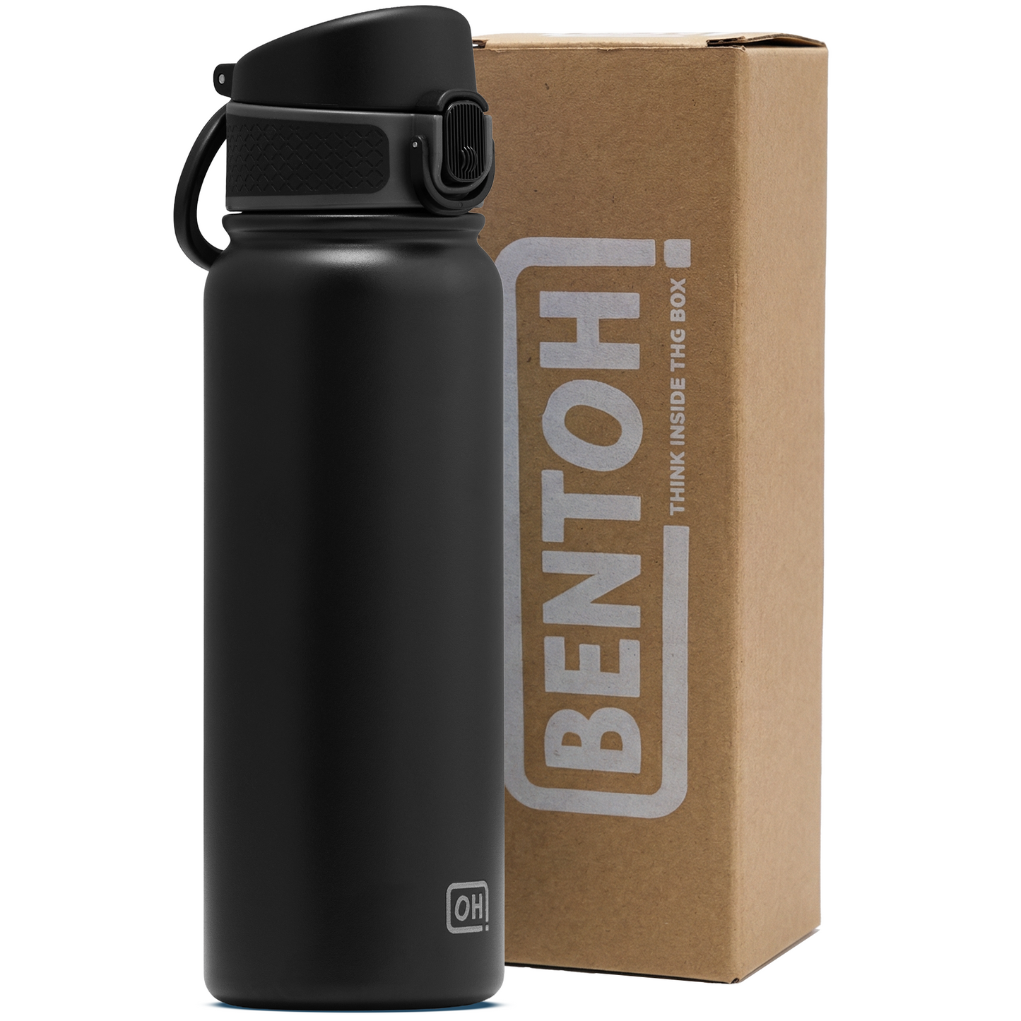 BentOH® Opitant luxe drinkfles zwart 550 ml