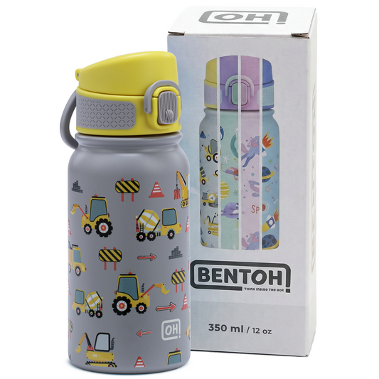BentOH® Smile luxe drinkfles 350 ml trucks