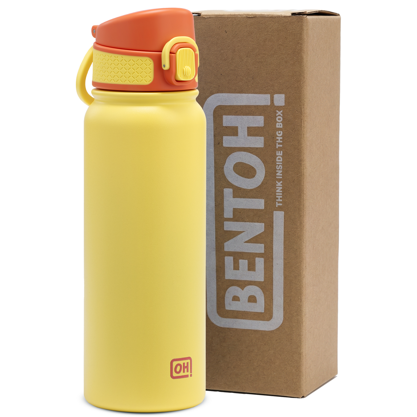 BentOH® Opitant luxe drinkfles geel/oranje 550 ml