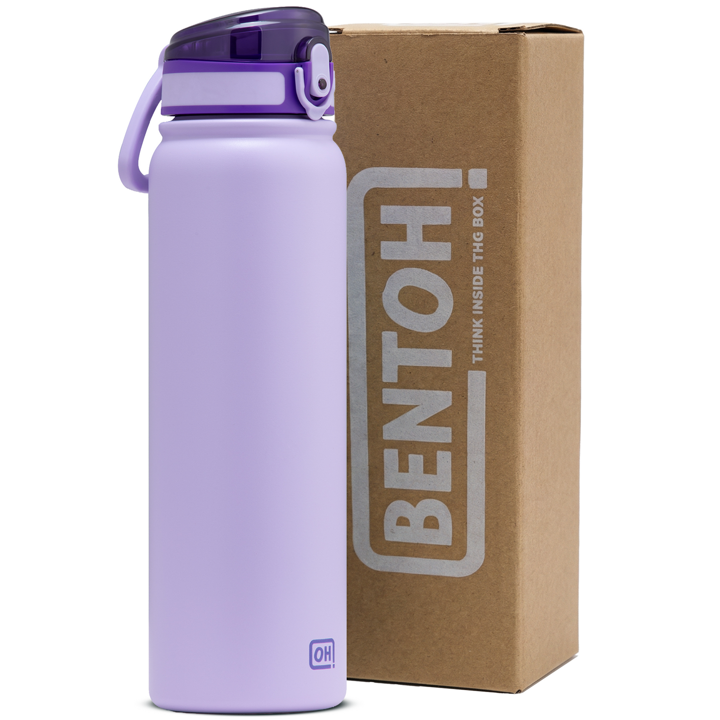 BentOH® Opitant luxe drinkfles paars 1L